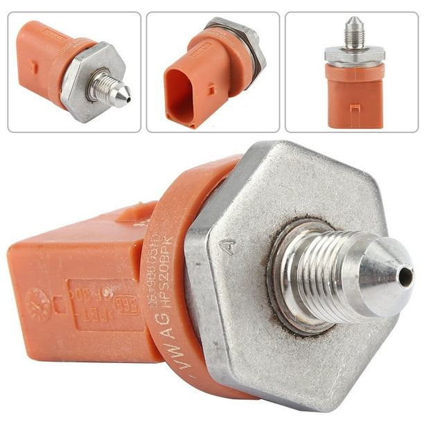 06J906051D Car Oil Fuel Rail Pressure Sensor for A1 A3 A4 A4 Fuel Rail Pressure Sensor